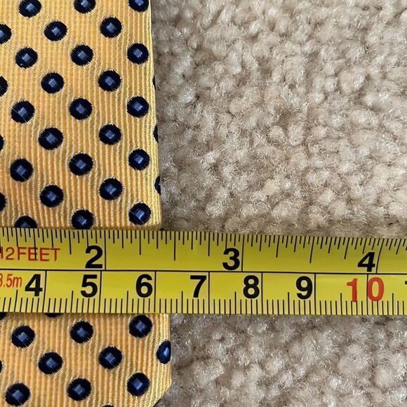 KIDS YELLOW AND BLUE TIE - Picture 8 of 8